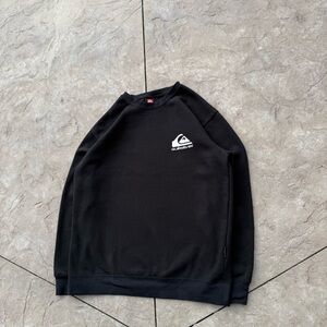Vintage Quiksilver Black Crewneck Sweatshirt